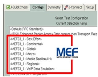 pantalla configuracion mef
